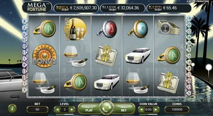 Mega Fortune at Jackpot City